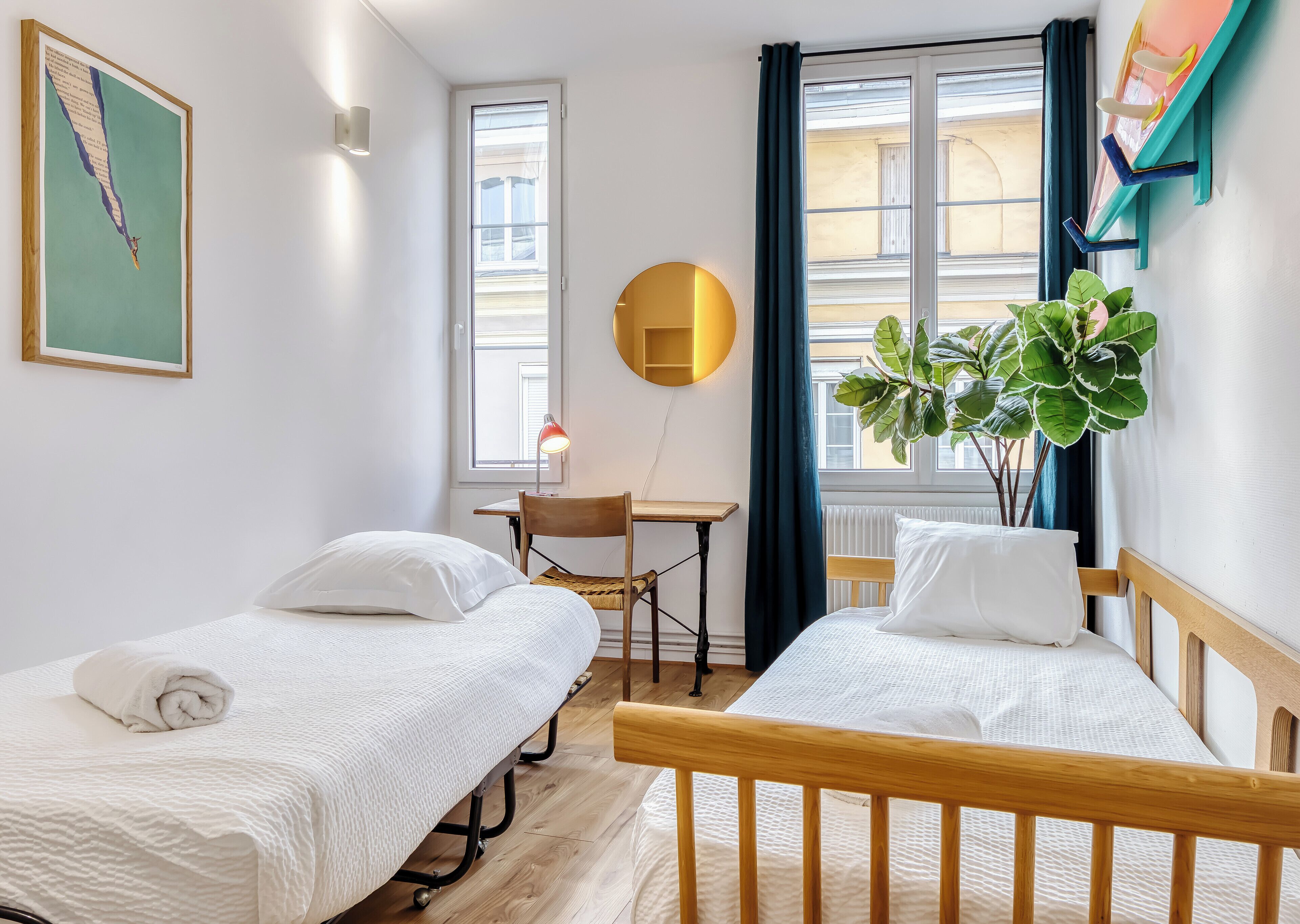 3 Schlafzimmer, Reisekinderbett, WLAN, Bettwäsche