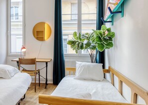 3 bedrooms, travel cot, WiFi, bed sheets - Le passage du renard pour 6 personnes avec parking (Rouen)