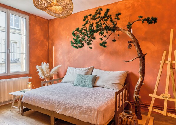 3 chambres, lit parapluie, Wi-Fi, draps fournis