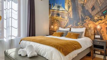 1 chambre, fer et planche à repasser, Wi-Fi, draps fournis