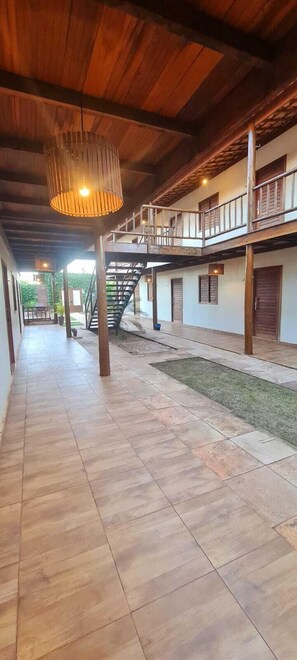 Uitzicht vanuit de kamer