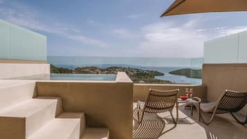 Suíte júnior, vista para o mar | Vista do quarto