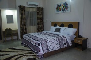 Economy Apartment, Balcony, City View | 1 bedroom, desk, laptop workspace, blackout drapes - Goddis Apartment (Lagos)
