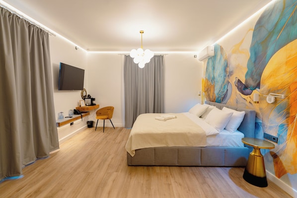 Deluxe-Doppelzimmer, Gartenblick