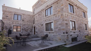 Fachada de la propiedad