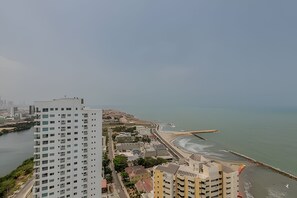Exterior - Vista al Mar/ Centro Histórico/ Nuevo Piso 26 1BR (Cartagena de Indias)