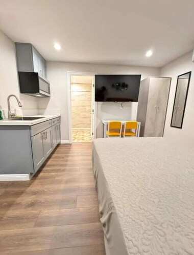 Cozy Newly Renovated Studio with Gated Parking E