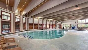 Una piscina climatizada