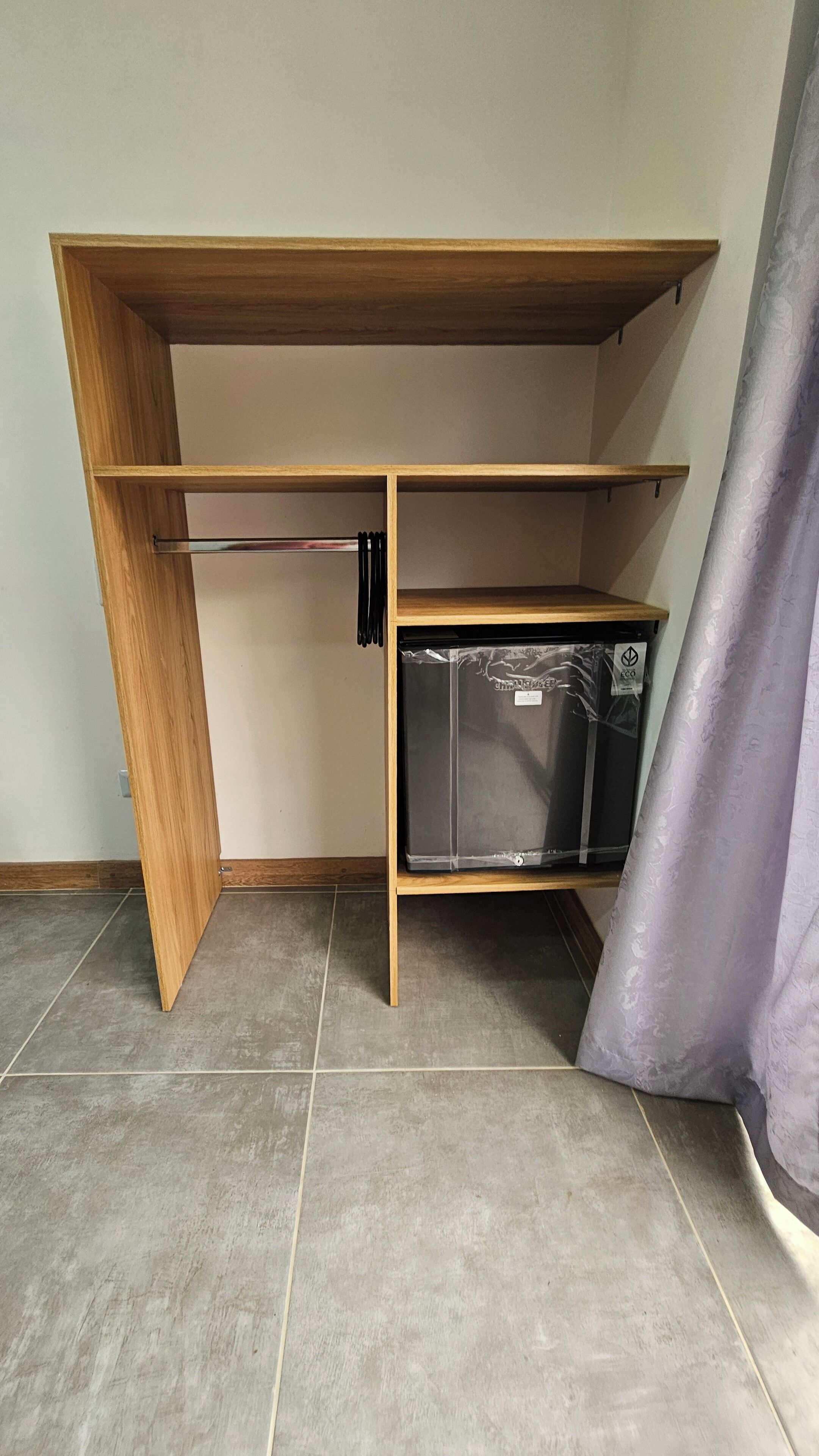 Standard Double or Twin Room, Private Bathroom, City View | Minibar, desk, laptop workspace, blackout drapes