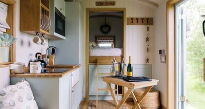 Shepherd's Hut- Hot Tub- Wellness Spa- Wood Burner