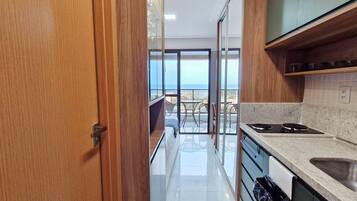 Basic Room | Private kitchen | Fridge, microwave, coffee/tea maker