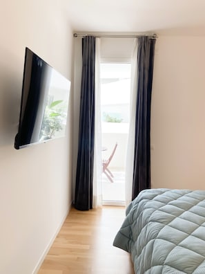 1 Schlafzimmer, Bügeleisen/Bügelbrett, kostenloses WLAN, Bettwäsche