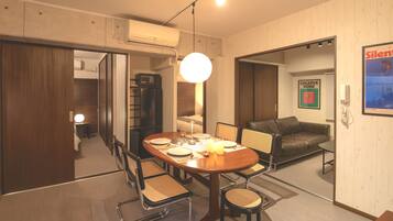 Departamento de lujo, 2 habitaciones, para no fumadores, cocina | Comedor