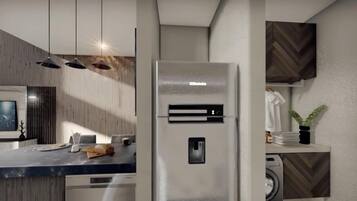 Departamento Confort, balcón, vista a la ciudad | Terraza o patio