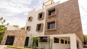 Façade de lâhĂ©bergement