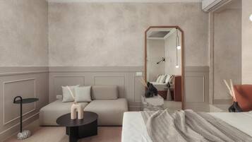 1 soverom, strykejern/-brett, wi-fi og sengetøy