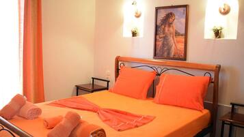 2 chambres, fer et planche Ă repasser, Wi-Fi, draps fournis