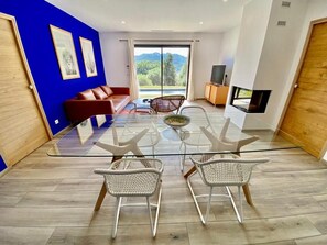 Classic Villa, Patio, Garden View | Living area | TV - Les Bergeries de Figari (Figari)