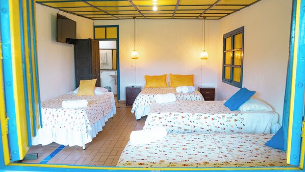 Habitación cuádruple familiar