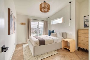 3 bedrooms, iron/ironing board, travel cot, WiFi