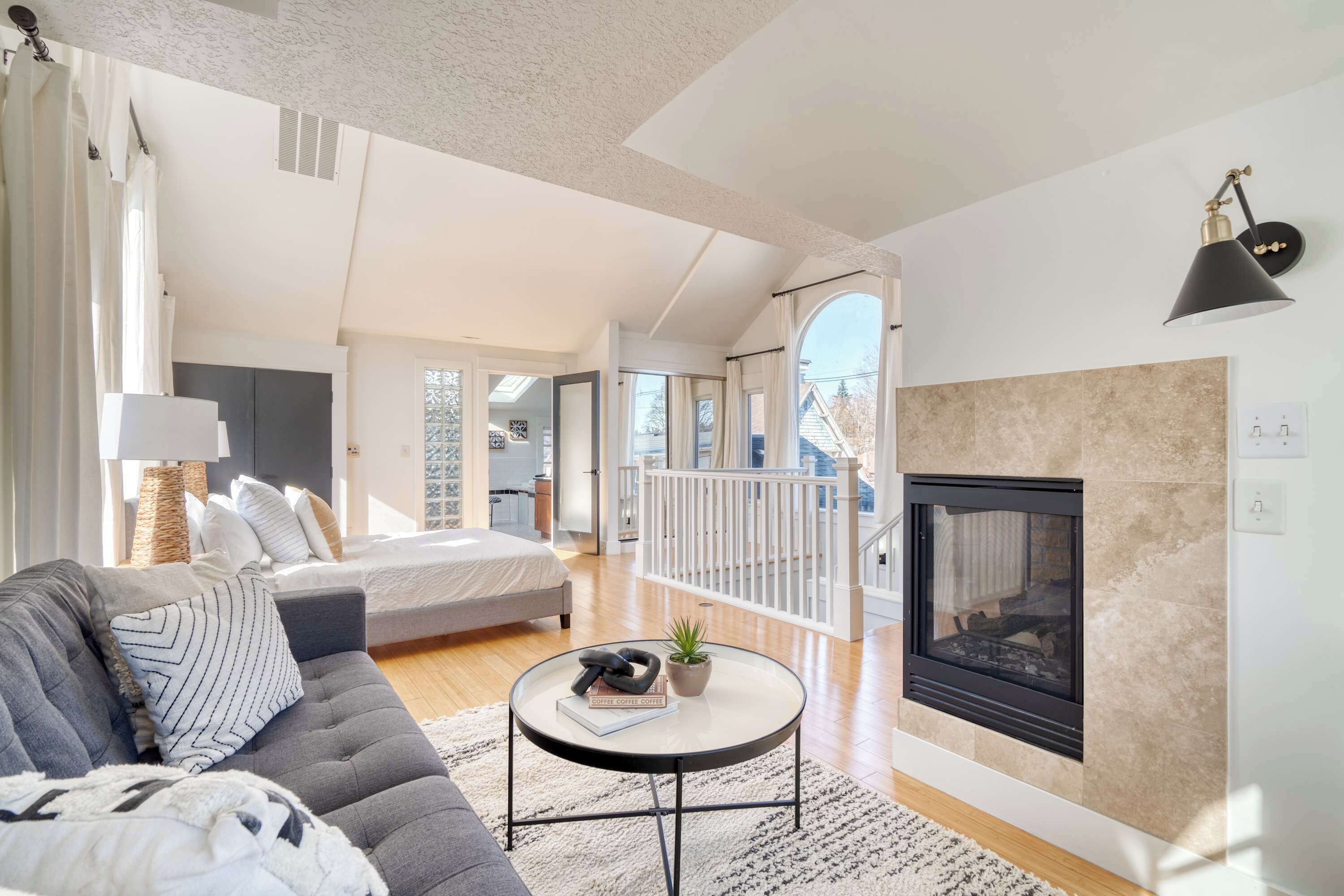 2 bedrooms, iron/ironing board, travel crib, WiFi