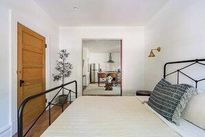 2 bedrooms, iron/ironing board, travel crib, WiFi