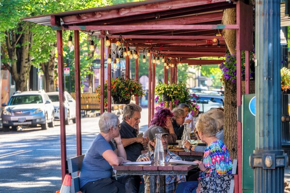 Restaurante al aire libre