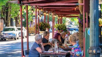 Opções para refeição ao ar livre