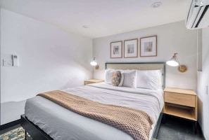 2 bedrooms, iron/ironing board, travel crib, WiFi