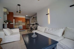 Interior - Villa Elias 1BR Upper Apt with Pool (Maleme)