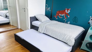 4 chambres, fer et planche Ă repasser, Wi-Fi, draps fournis