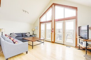 TV connectée, cheminée