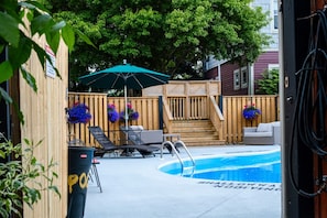 Piscine chauffée