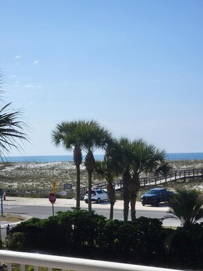 Uitzicht vanuit accommodatie