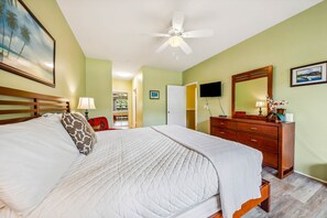 2 bedrooms, iron/ironing board, WiFi, bed sheets - RE 413 | Walk to Poipu Beach • AC • Pool/Spa, Spectacular Garden Oasis w/ W/D and AC, Pool (Poipu)