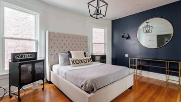 2 slaapkamers, een strijkplank/strijkijzer, reisbedje, wifi