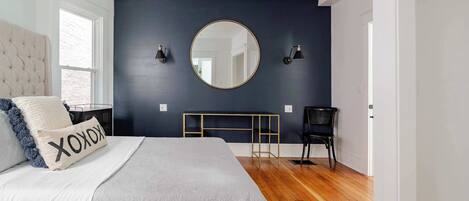 2 bedrooms, iron/ironing board, travel crib, WiFi