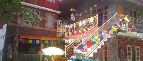 Facciata della struttura