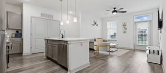 Modern King Bed | Relax & Stay