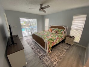 3 bedrooms, iron/ironing board, travel crib, WiFi