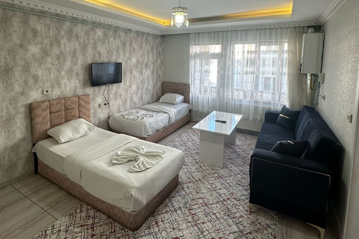 Classic Apart 1+1 | 10 habitaciones, ropa de cama de alta calidad y edredón