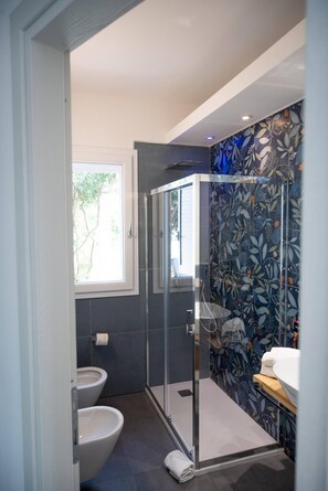 Villa, 2 habitaciones, para fumadores, alberca privada | Baño
