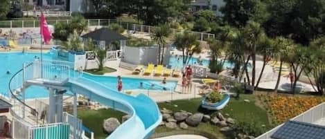 Indoor pool, outdoor pool