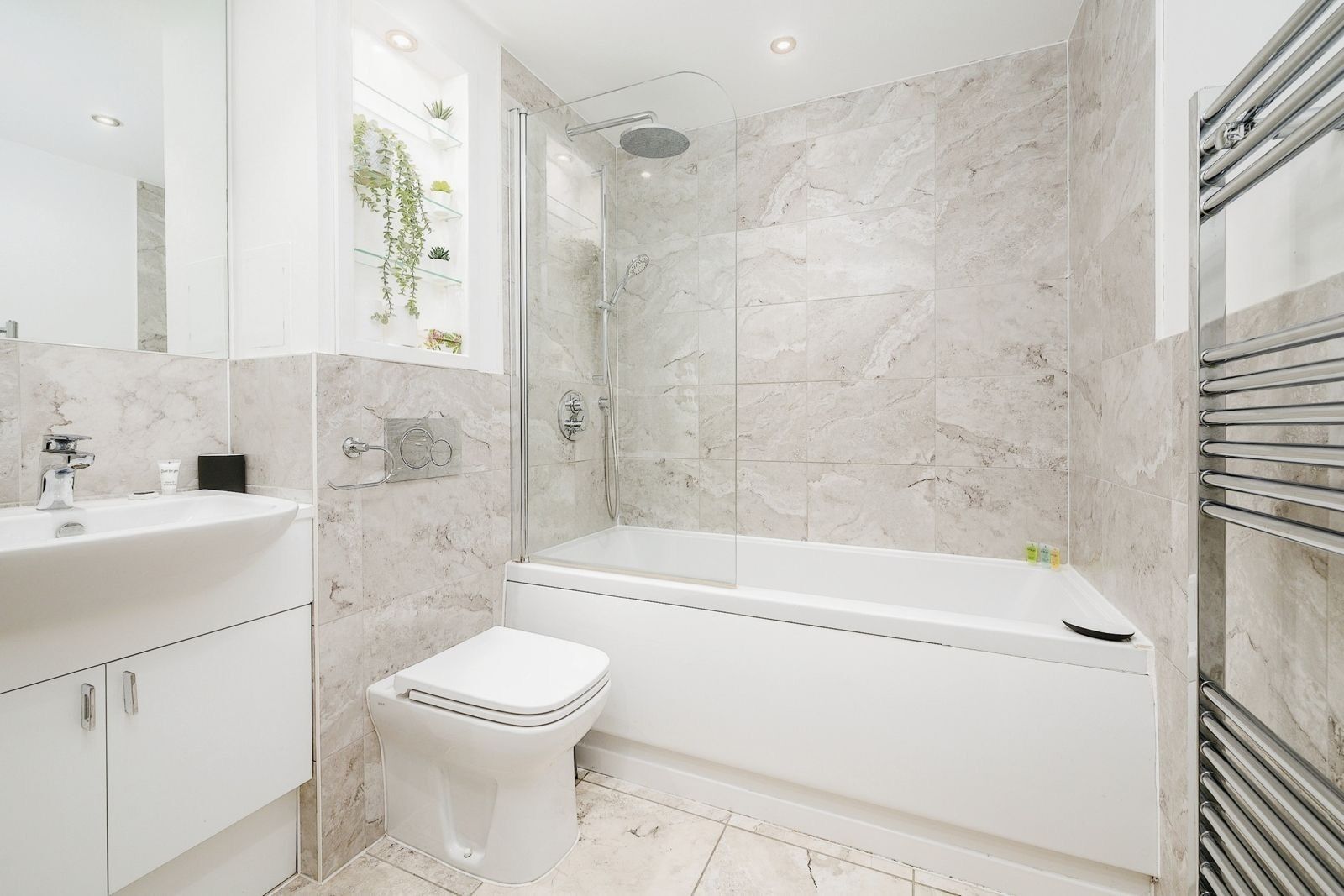 Towels, soap, toilet paper
