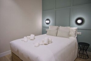 1 室のベッドルーム、アイロン / アイロン台、WiFi、ベッドシーツ