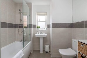 Shower, hair dryer