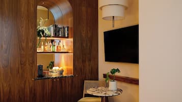 Hochwertige Bettwaren, Minibar, laptopgeeigneter Arbeitsplatz