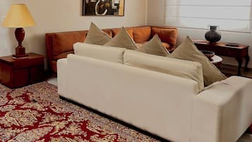 Dupleks Deluks, 6 kamar tidur, kamar mandi pribadi, pemandangan gunung | Area keluarga