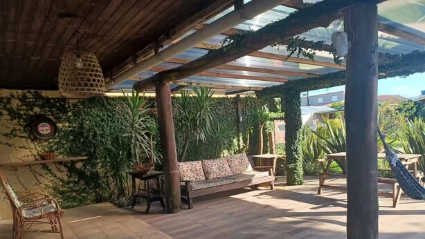 Terrace/patio - Beach House in Cassino RS (Rio Grande)