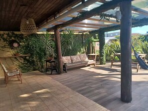 Terrace/patio - Beach House in Cassino RS (Rio Grande)